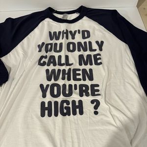 Arctic monkeys baseball shirt medium